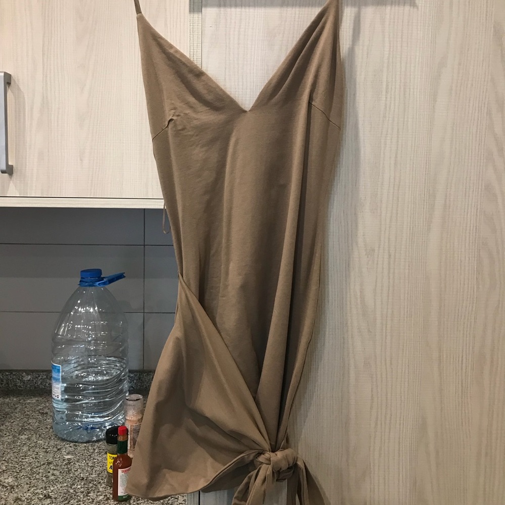 Beige party dress